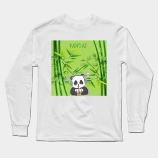 Love Pandas Long Sleeve T-Shirt